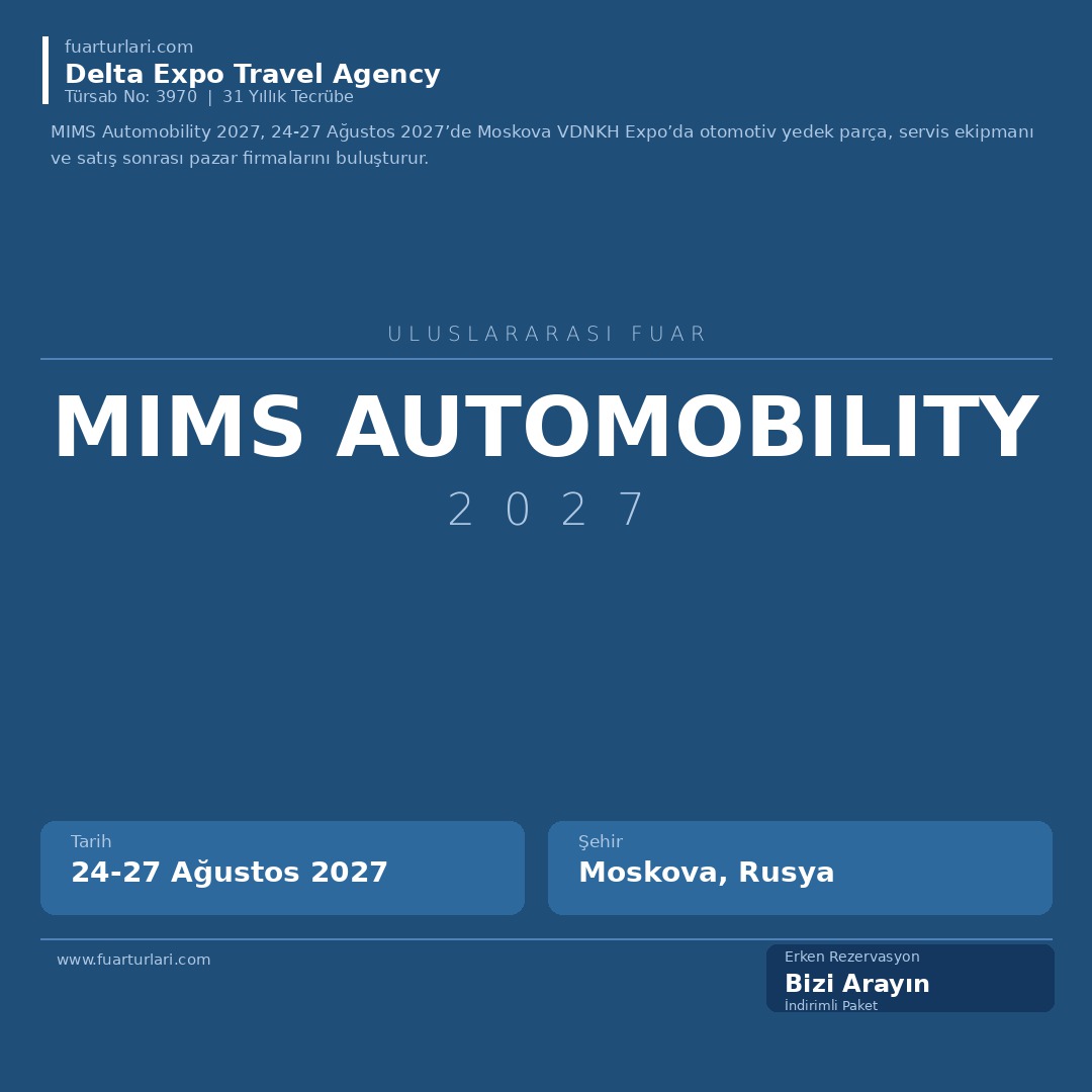 MIMS Automobility 2027