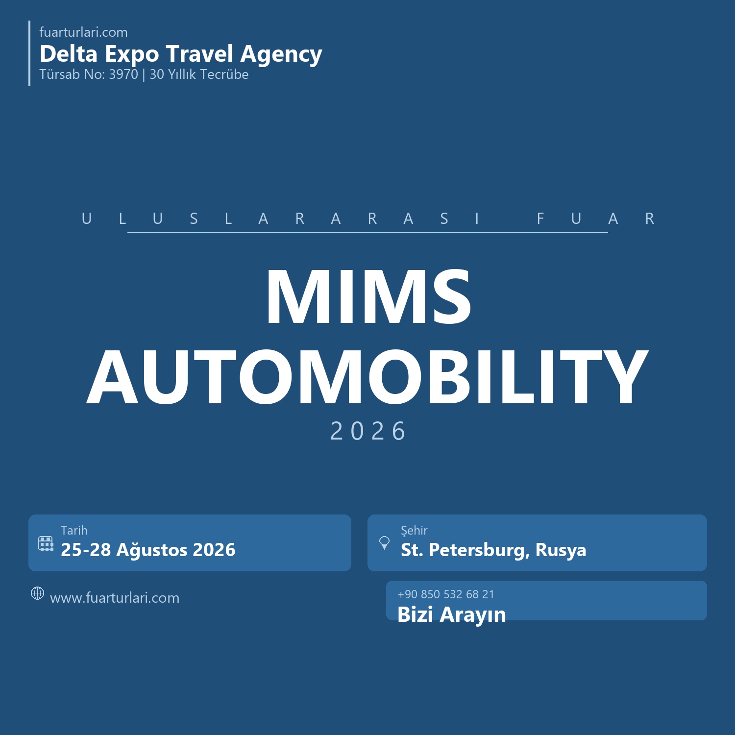 MIMS Automobility Saint Petersburg 2026